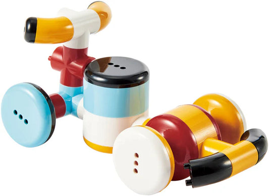 Tublock 管狀積木 Starter Set VEHICLES（部件總數28件）
