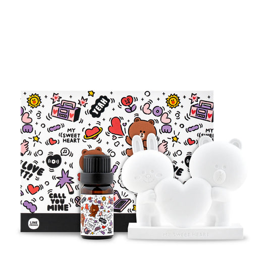 浪漫甜蜜香薰連立體BROWN and CONY 擴香石套裝 (10ml)