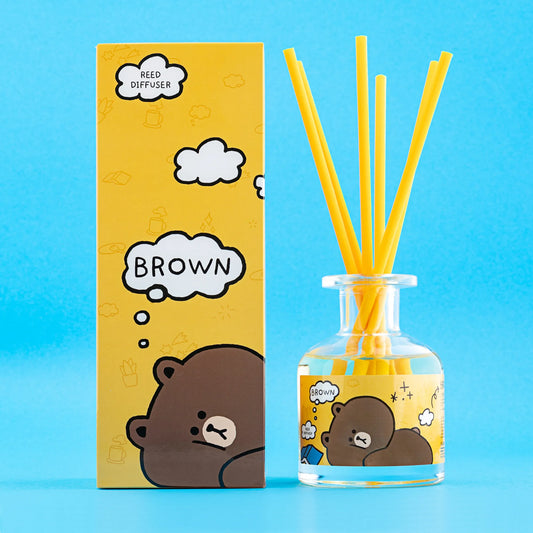 Piece of Peace with BROWN 咖啡時光香薰棒套裝 130ml