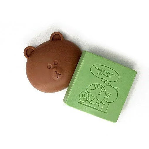 LINE FRIENDS with everybody LABO EARTH FRIENDLY 洗髮及護髮肥皂套裝
